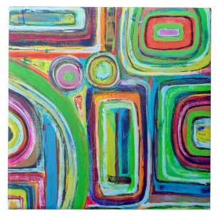 Nine Weeks 6 x 6 Ceramic Tile