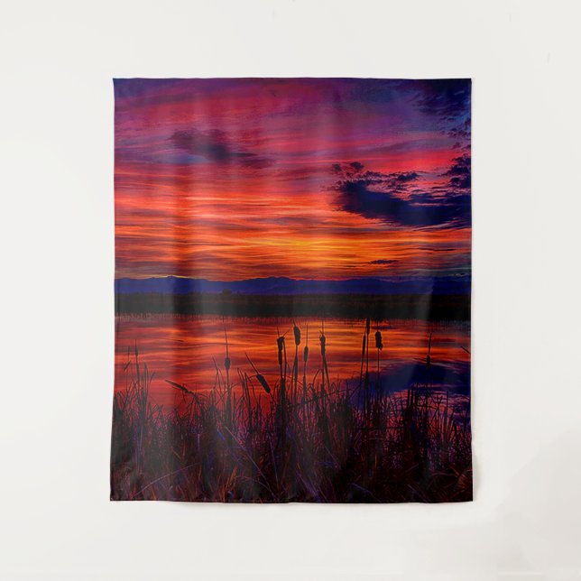 Ninepipe NWR Large Tapestry (Front)