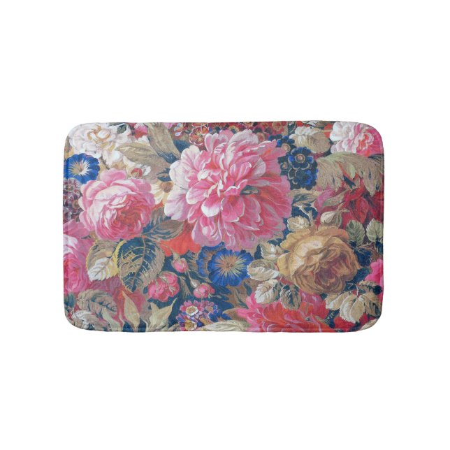 Nineteenth Century French Floral Bath Mat (Front)
