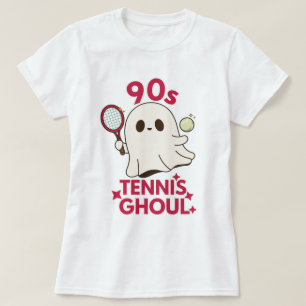 Nineties Tennis Ghoul Halloween T-Shirt