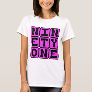 Ninety One, Number 91 T-Shirt