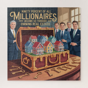 Ninety Percent Of All Millionaires Jigsaw Puzzle
