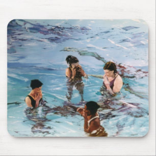 Ninfas en el agua/Nymphs in the water Mouse Pad