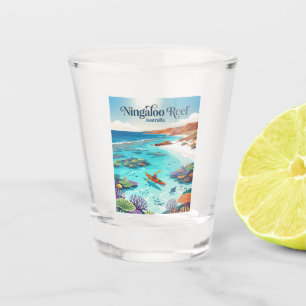 Ningaloo Reef Australia Shot Glass