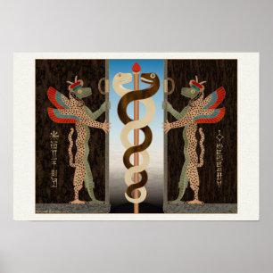 Ningishzida Serpents Poster