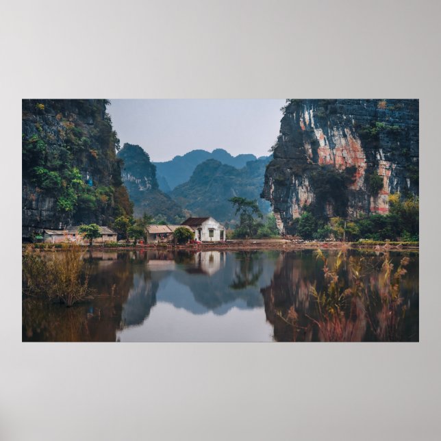 NINH BINH, RED RIVER DELTA, VIETNAM POSTER (Front)
