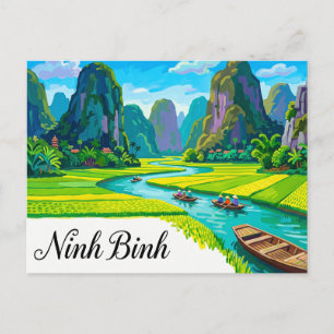 Ninh Binh Vietnam Postcard