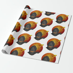 Ninja 7th Birthday Wrapping Paper