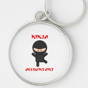 Ninja Accountant Key Ring