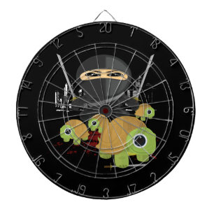 Ninja and Turtles  Dartboard