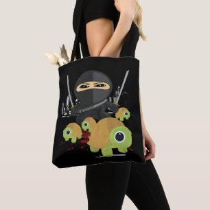 Ninja and Turtles Tote Bag
