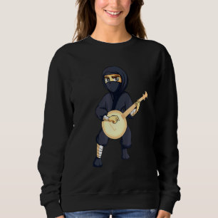Ninja Banjo Musical Instruments Men Women Kids Sweatshirt