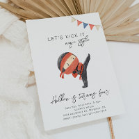 Ninja Birthday Invitation | Ninja Party Invitation