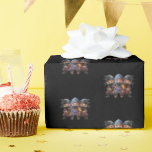 Ninja Birthday Wrapping Paper