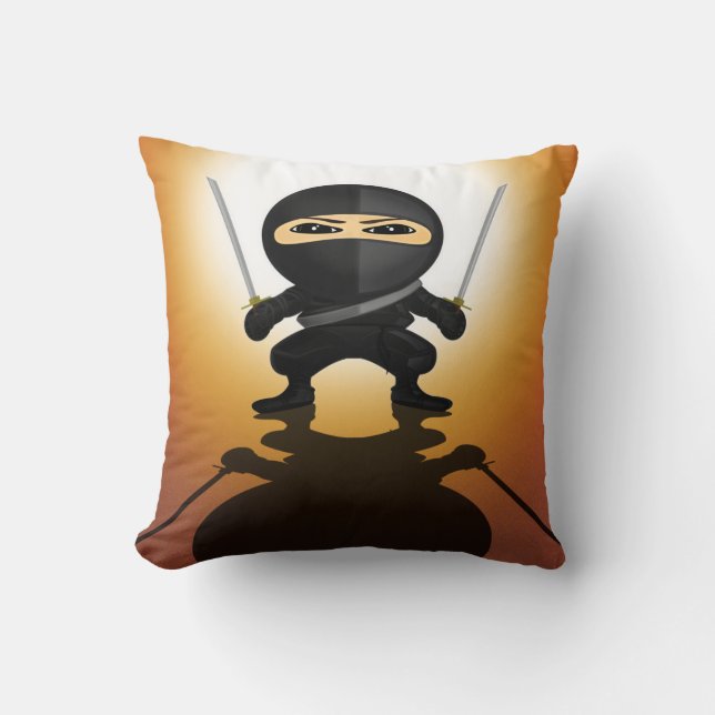 Ninja Boy  Cushion (Front)