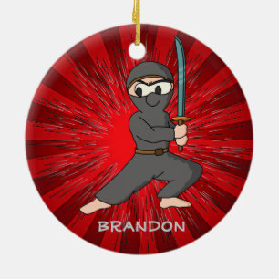 Ninja Boy  Design Ornament