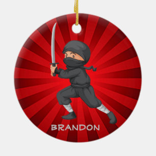 Ninja Boy  Design Ornament