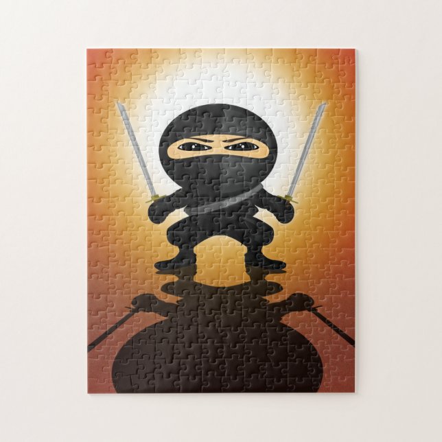 Ninja Boy Jigsaw Puzzle (Vertical)