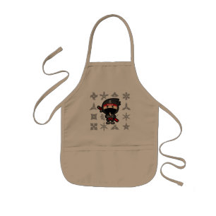 Ninja Boy Kids Apron