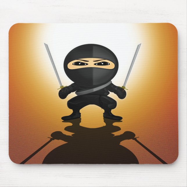 Ninja Boy Mouse Pad (Front)