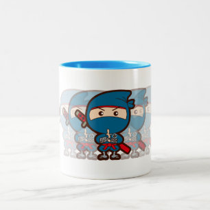 Ninja Boy Two-Tone Coffee Mug