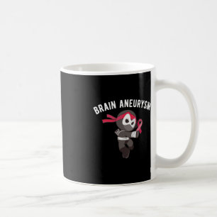 Ninja Brain Aneurysm Awareness Martial Arts Ninjut Coffee Mug