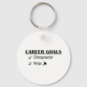 Ninja Career Goals - Chiropractor Key Ring