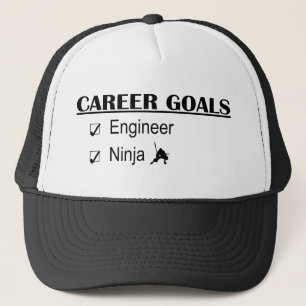 Ninja Career Goals - Engineer Trucker Hat