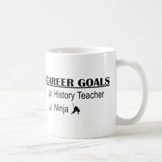 Ninja Career Goals - History Teacher Coffee Mug