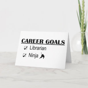 Ninja Career Goals - Librarian Card