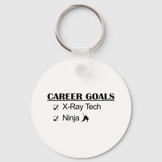 Ninja Career Goals - X-Ray Tech Key Ring (Front)