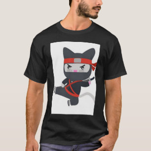 Ninja Cat so cute2398png2398 T-Shirt