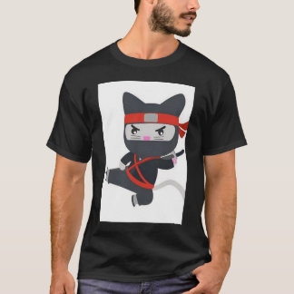 Ninja Cat so cute2398png2398 T-Shirt