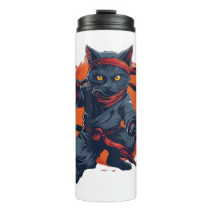 Ninja Cat Stealth Thermal Tumbler