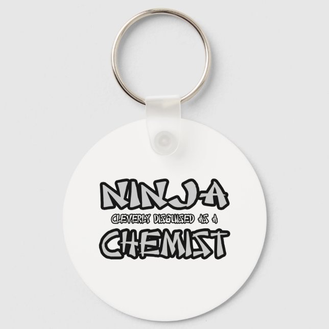 Ninja...Chemist Key Ring (Front)