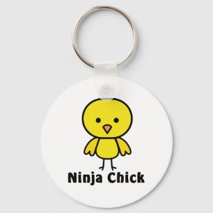 Ninja Chick Key Ring