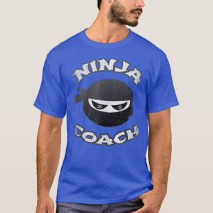 Ninja Coach Wear Mask Multitasking Team Trainer Gy T-Shirt