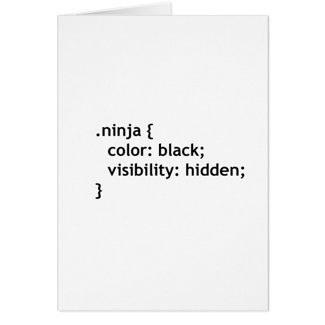 ninja code, script (Front)