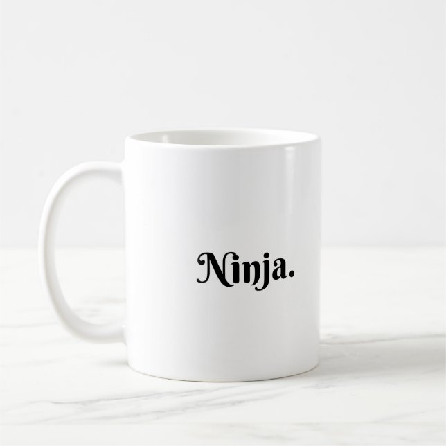 Ninja Coffee Mug (Left)