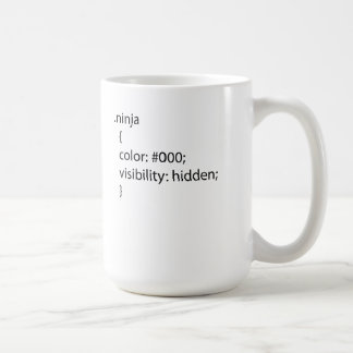 Ninja css definition coffee mug