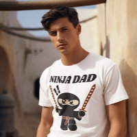 NINJA DAD funny T-Shirts