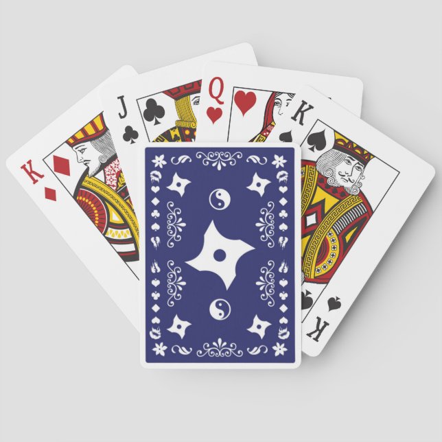 ninja deck playing cards (Back)