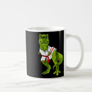 Ninja Dinosaur Martial Arts Funny Judo Karate Dino Coffee Mug