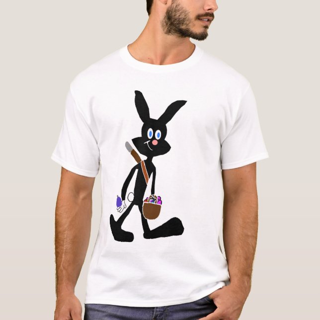 Ninja Easter Bunny T-Shirt (Front)