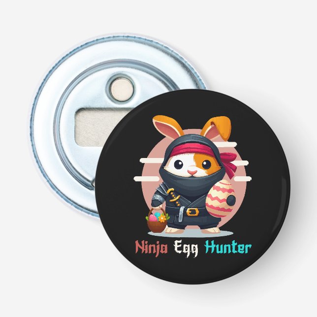 Ninja Egg Hunter Bottle Opener (Front)