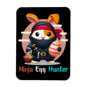 Ninja Egg Hunter Magnet