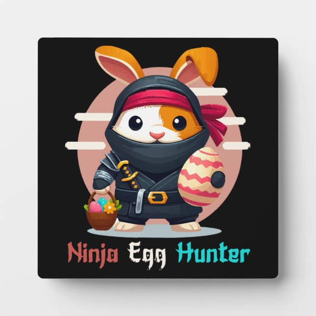 Ninja Egg Hunter Plaque (Front)