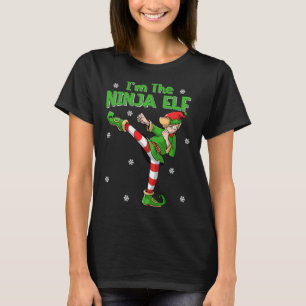 Ninja Elf Karate Taekwondo Martial Arts Mma Christ T-Shirt