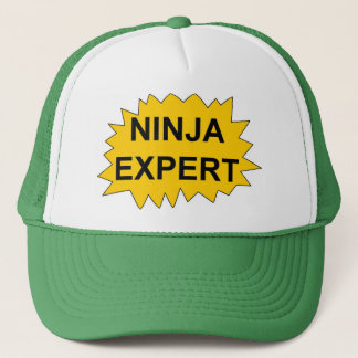 NINJA EXPERT TRUCKER HAT