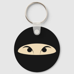 Ninja Face Key Ring